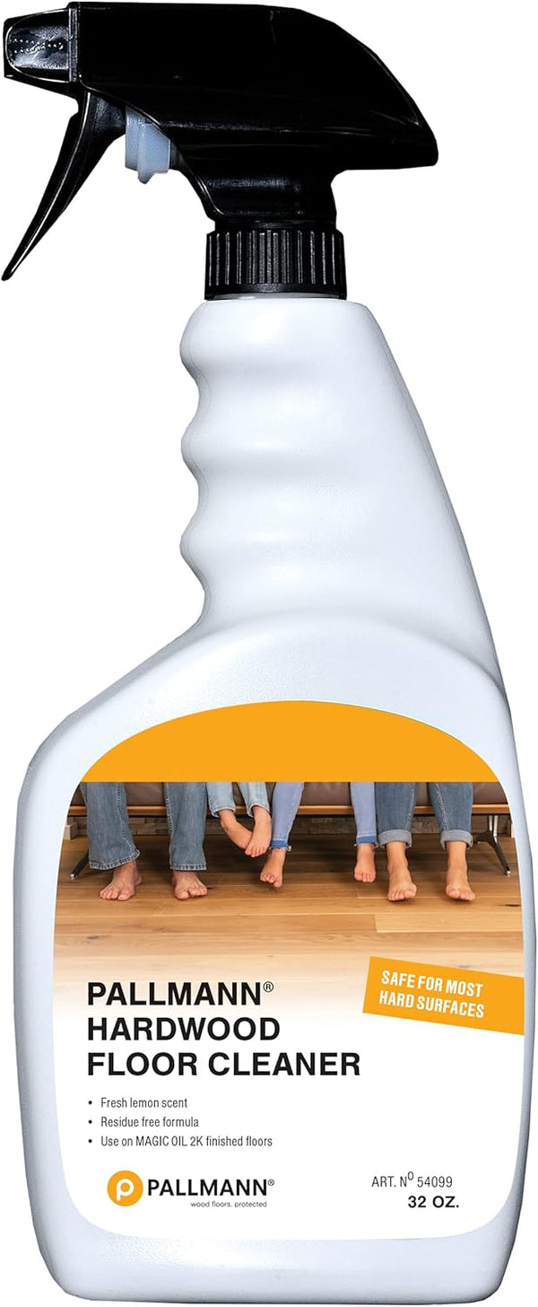 Pallmann Hardwood Floor Cleaner 32 Ounce Spray Bottle