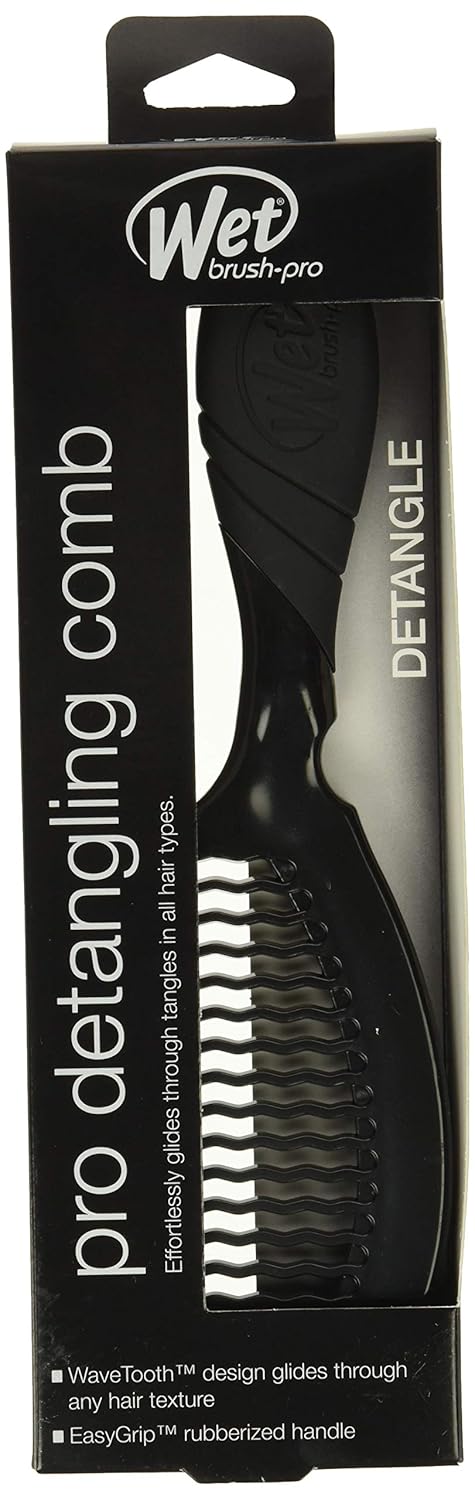 Wet Brush Comb Pro Detangler - Black