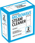 IMPRESA Microwave Steam Cleaner, 2 Pack for Quick & Effortless Cleaning - Just Add Vinegar & Water