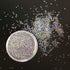 Nails Art Mini Rhinestones Beads AB Micro Ball Gems 3D Manicure Tips in Two Bottles with Tray