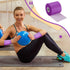 BBTO Athletic Pre Wrap Tape for Hair, 3 Pieces Foam Underwrap Tape, 2.75 Inch x 30 Yards, Purple