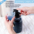 Besuerte Laundry Room Liquid Detergent Dispenser - Two 50oz Refillable Glass Mason Jar Containers with Pump