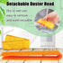 4 Pack Blinds Duster, Window Cleaner Brush with 4 Microfiber Sleeves for Blinds, Air Conditioner Vents & Fans