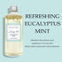 Olivia Care Eucalyptus Mint Body Oil - Vegan & Natural, Hydrating & Moisturizing with VITAMIN E, K & Omega Fatty Acids