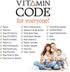 Garden of Life Vitamin D, Vitamin Code Raw D3, 2,000 IU, 60 Vegetarian Capsules for Bone & Immune Health