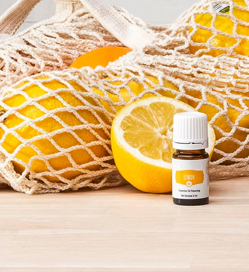 Young Living Lemon Vitality Essential Oil 5ml - 100% Pure Food-Grade Citrus Flavor Enhancer for Culinary Use