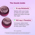 Gummy, 10mg 50 Count OLLY Max Strength Sleep Melatonin, L-Theanine, Chamomile, Lemon Balm, Sugar Free, Vegetarian Sleep