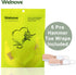 Welnove 6Pcs Hammer Toe Straightener, Cushioned Bandages for Correcting Hammer, Broken, Crooked & Overlapping Toes