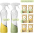 Multi-Purpose & Bathroom Cleaner Starter Kit - Natural Cleaning Products - Household Cleaners - All-Purpose Cleaner Tablets - Plant-Based - No Harsh Chemicals