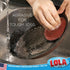 Lola Products Copper Mesh Scourer, Heavy Duty Cleaning Pads, 2 Pack, Odor Free & Rust Proof