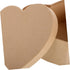 Set 3-Piece Toyvian Heart-Shaped DIY Cardboard Box for Valentine's Day Creative Crafting Storage for Chocolates