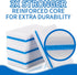 Upgrade Melamine Sponge, 20 Pack Extra Thick Magic Sponge Eraser, Multi-Surface Power Scrubber Cleaning Pads