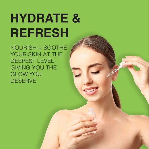 Hydration and Exfoliating Face Serum | 2 OZ (Hyaluronic Acid)