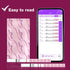 Easy@Home 60 Pregnancy Tests, Early Detection hCG Test Strips, Bulk Pregnancy Strips