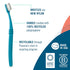 Preserve Eco Friendly Adult Toothbrushes - Made in The USA from Recycled Plastic, 6 Pack, Colors Vary