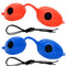 Super Sunnies Tanning Goggles Eyeshields, UV Eye Protection, FDA Compliant, 2 Pairs in Random Colors