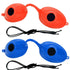 Super Sunnies Tanning Goggles Eyeshields, UV Eye Protection, FDA Compliant, 2 Pairs in Random Colors