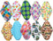 JOBEBE 10PCS 14 Inch Overnight Cloth Reusable Washable Menstrual Pads Sanitary Pads