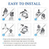 SH50/52 Replacement Heads for Philips Norelco Shavers, Series 5000 Rounded, PowerTouch, AquaTouch, 6 Pack