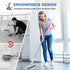 SetSail Grout Cleaner Brush with Long Handle, V-Shaped Floor Scrub Brush Swivel Grout Brush Stiff Bristle Floor Grout
