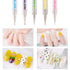 Nail Art Brushes, 5 Pcs Double Ended Fine Liner Brush, Dotting Pen for Nail Gel Polish Detail Drawing