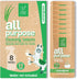Eco-Friendly All-Purpose Refill Tablets, 8-Pack, Lemon Grass Scent, Natural Cleaning Solution
