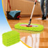 Reusable Microfiber Dry Sweeping Cloths, 4PCS Compatible with Swiffer Sweeper Mop for Hardwood Floor Cleaning