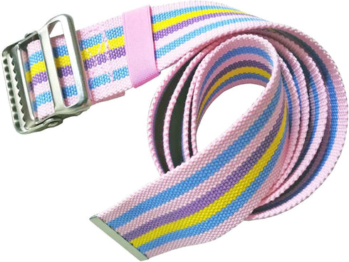 LAMBOX Gait Belt-Walking Transfer Belt with Belt Loop Holder for Seniors, Caregiver, Nurse, Therapist