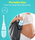 Postpartum Cleansing Care, 400ml Portable Tool - Green, Inverted Travel Toilet Seat for Hygiene Care