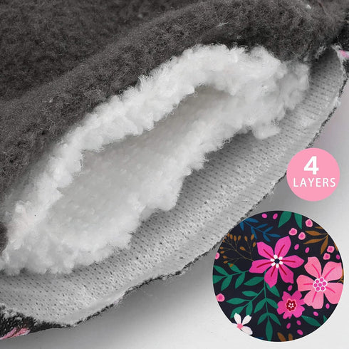 PHOGARY Set (7 1, 25.4cm 4 Reusable Menstrual Pads, Bamboo Cloth Pads for Heavy Flow with Wet Bag, Large Sanitary Pad