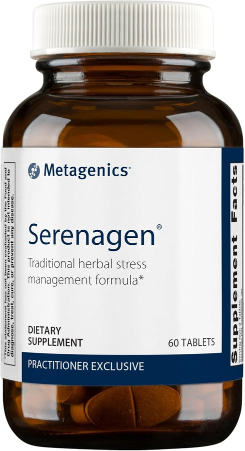 Metagenics Serenagen - Herbal Stress Management Formula with Asian Ginseng - 60 Tablets