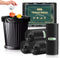 1.2 Gallon Strong Trash Bags, 80 Counts, Garbage Bags for Bathroom Bin Liners, Small Plastic Bags for Home