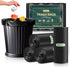 1.2 Gallon Strong Trash Bags, 80 Counts, Garbage Bags for Bathroom Bin Liners, Small Plastic Bags for Home