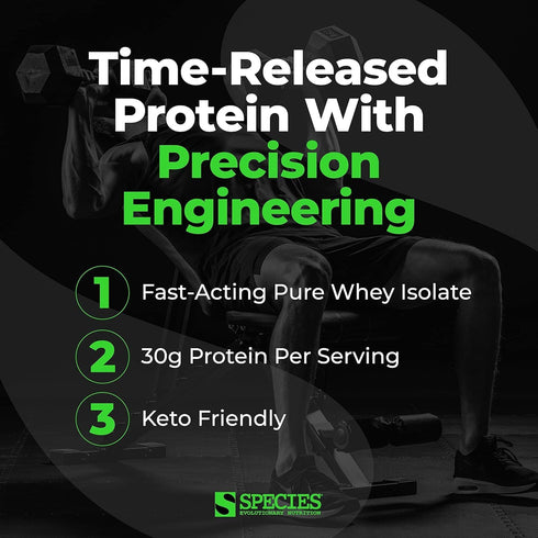 Species Nutrition Protolyze Protein Pudding, 30 Grams Muscle Building Protein Powder, Low Calorie, Vanilla