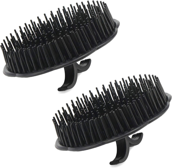 Segbeauty 2pcs Scalp Massage Shampoo Brush, Deep Cleaning Hair Brush for Men and Pet Grooming
