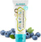 Jack N' Jill Natural Toothpaste for Baby and Infants, Fluoride Free Training Toothpaste, Blueberry, 1.76 oz