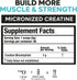 Valara Creatine Monohydrate Micronized Powder 450g, 90 Servings, 5000mg Per Serv, Unflavored, Vegan