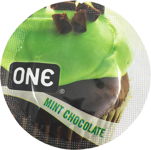 ONE 12 Count Flavor Waves Flavored Lubricated Latex Condoms with Silver Pocket Case