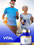 Carlyle Vitamin B6 25 mg, 250 Tablets, Vegetarian, Non-GMO, Gluten Free