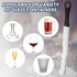 3 Pieces Decanter Cleaning Brush with 400 Cleaning Beads, Flexible Bottle Cleaning Tools for Wine Decanters, Goblets