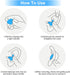 Frienda 21 Pairs Reusable Moldable Silicone Ear Plugs for Sleeping, Soft Noise Cancelling Earplugs with Case, 32dB NRR