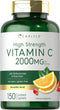 Carlyle Vitamin C 2000mg with Rose Hips, 150 Caplets, Vegetarian, Non-GMO, Gluten Free Supplement