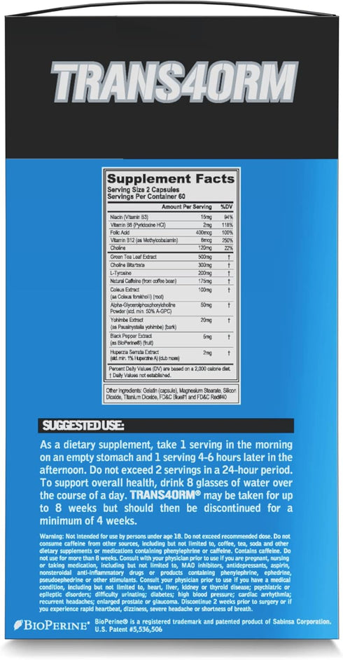 EVL Weight Loss Support Stack - Thermogenic Fat Burner Pills with Green Coffee Bean Extract & Forskolin