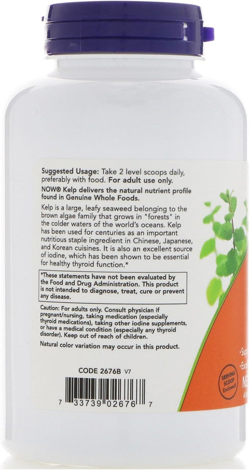 Kelp Powder Norwegian Now Foods, 8 oz Powder