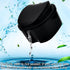 Black Denture Soaking Container, Waterproof Cleaning Case for Partial Denture, Retainer, with Strainer and Lid