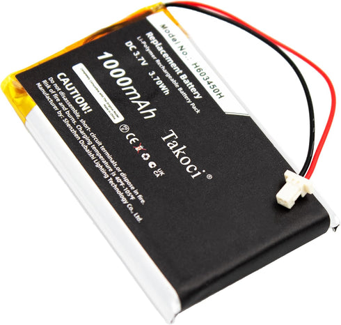 SCESMIA 4000 4000+ GPSA43094 H603450H 3.7V 1000mAh Swami Battery Replacement Compatible with Izzo Swami Golf