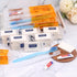 30 Pack Disposable Toothbrushes with Toothpaste and Soap, Individually Wrapped, 2 Colors, Hotel Travel Size