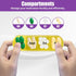 Vunpok Organizer,7 4 7 4.0) Weekly Pill Day Pill Organizer Times a Day Medication Reminder, Medicine Organizer