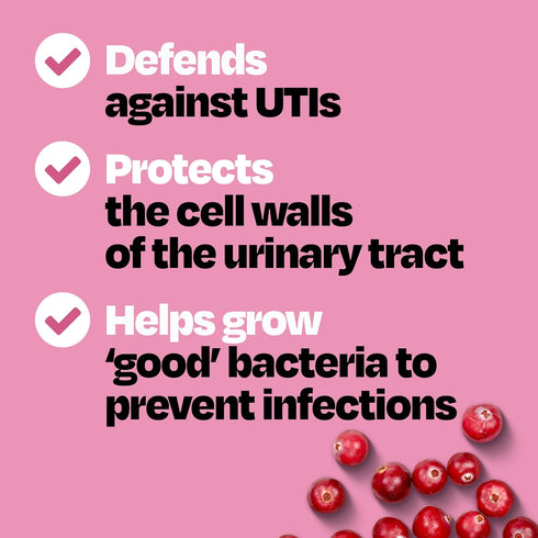 Cystex Urinary Tract Infection Support, Cranberry Prebiotic Supplement for UTI Protection & Urinary Health Maintenance, D-Mannose & Vitamin C, 7.6 oz (2 Pack) Packaging May vary