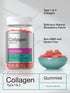 Horbaeach Collagen Gummies, 70 Count Strawberry Flavored, Hydrolyzed Collagen Type 1 and 3, Non-GMO, Gluten Free